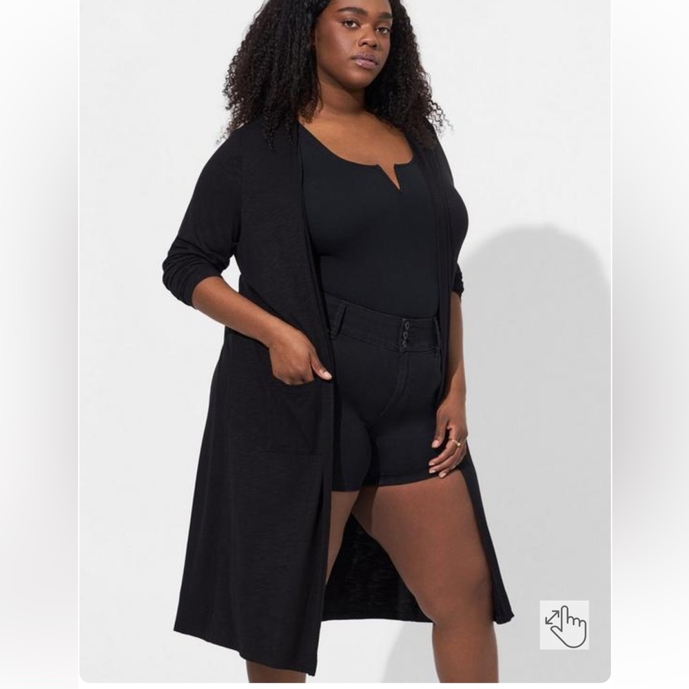 NWT torrid size 3 super soft duster w/ front pockets